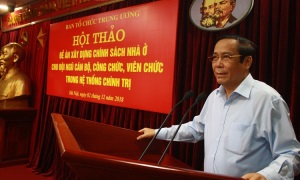 Hội thảo Đề án xây dựng chính sách nhà ở cho đội ngũ cán bộ, công chức, viên chức trong hệ thống chính trị